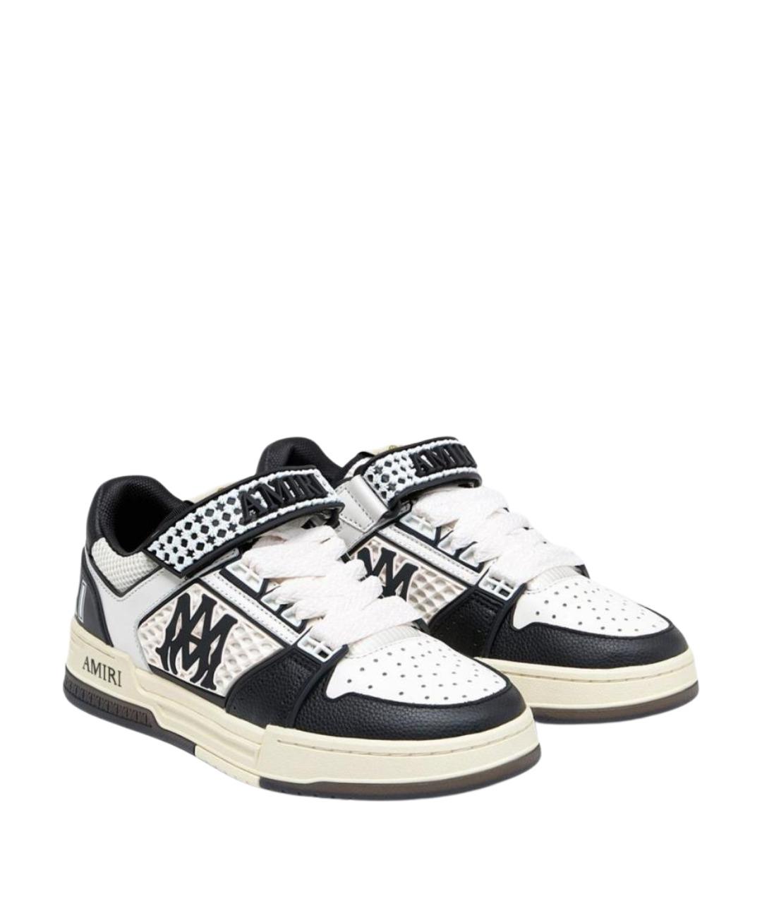 AMIRI Мульти кожаные низкие кроссовки / кеды, фото 2