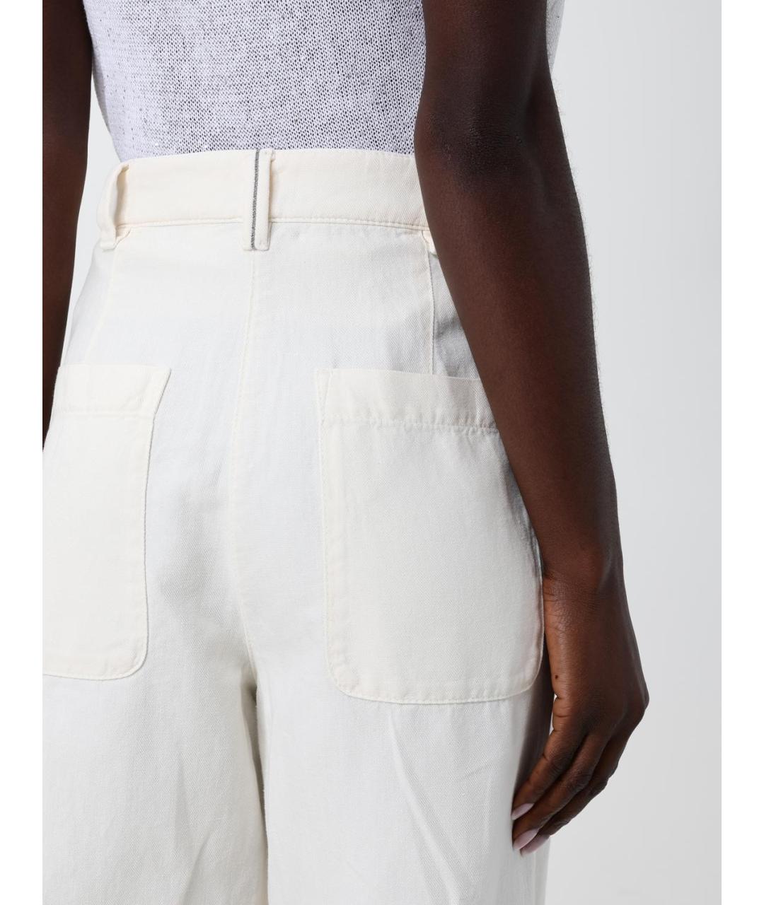 BRUNELLO CUCINELLI Прямые брюки, фото 5