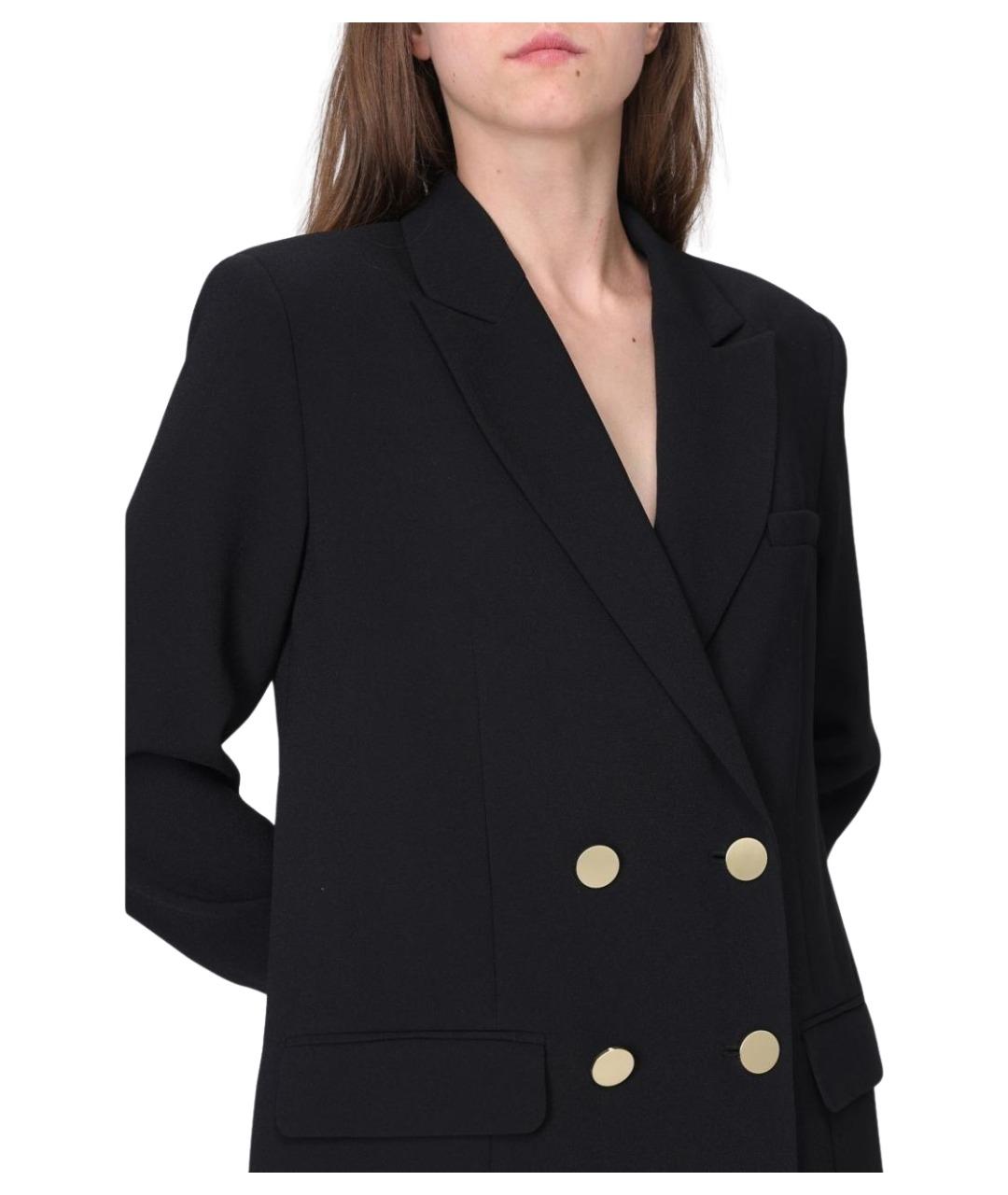 ARMANI EXCHANGE Черный полиэстеровый жакет/пиджак, фото 3