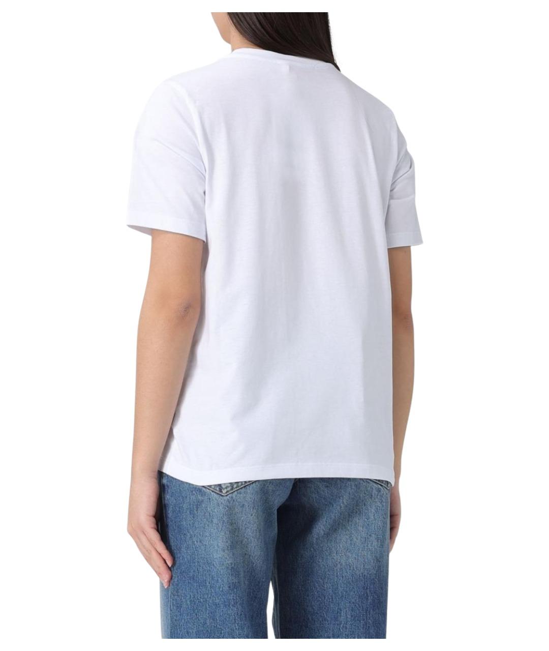FIORUCCI Белая хлопковая футболка, фото 2