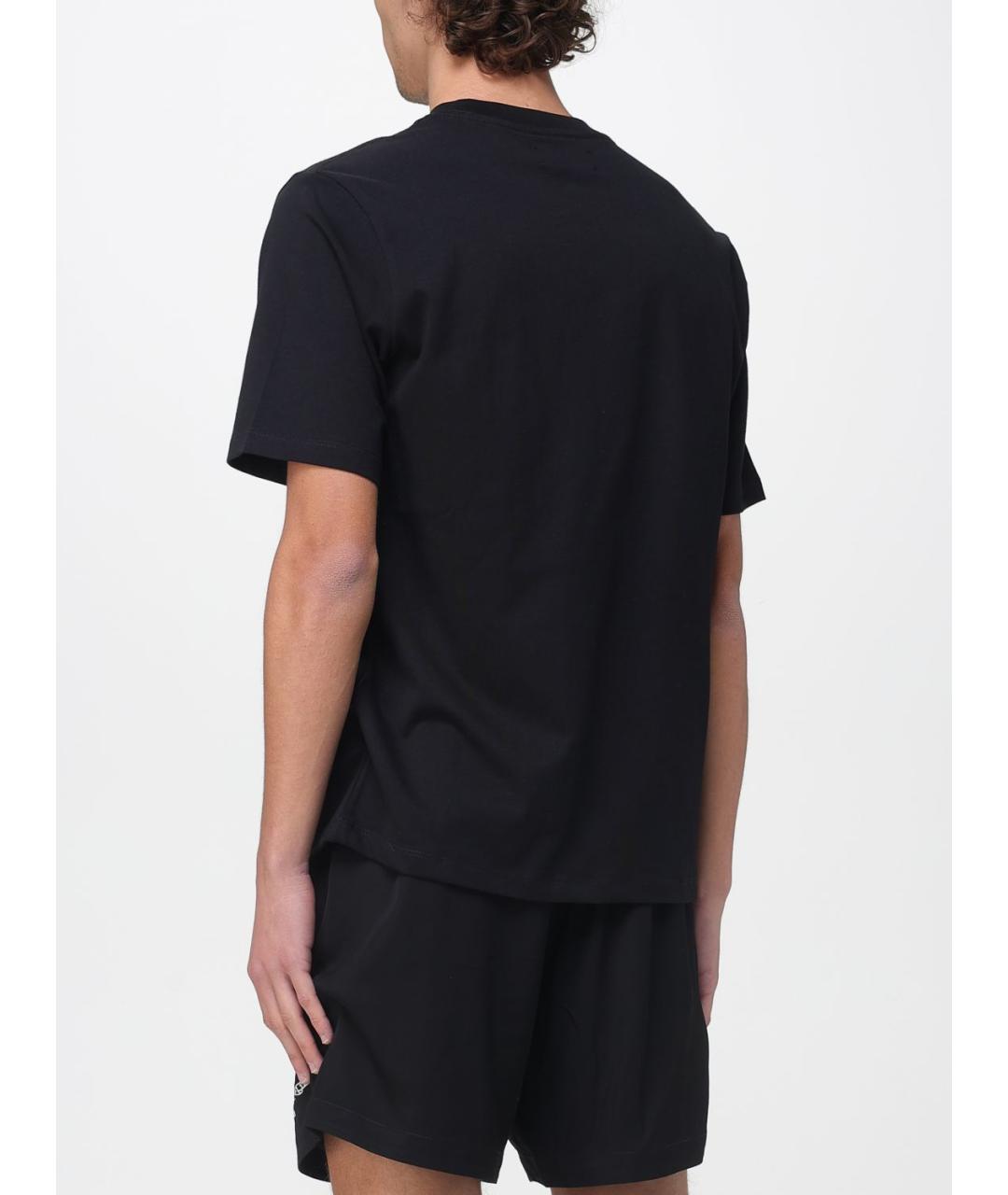 AMIRI Черная хлопковая футболка, фото 2