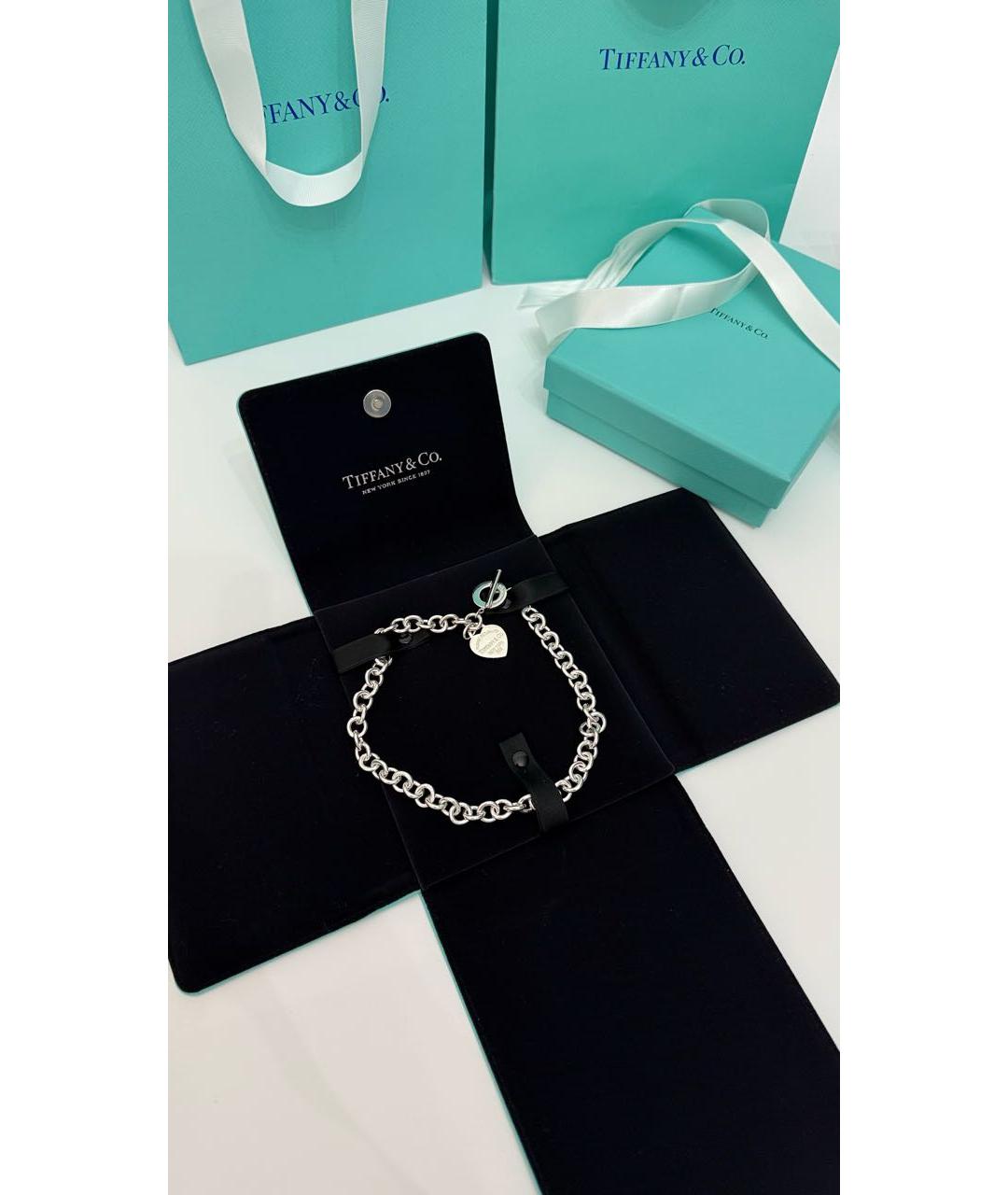 TIFFANY&CO Серебряное серебряное колье, фото 2