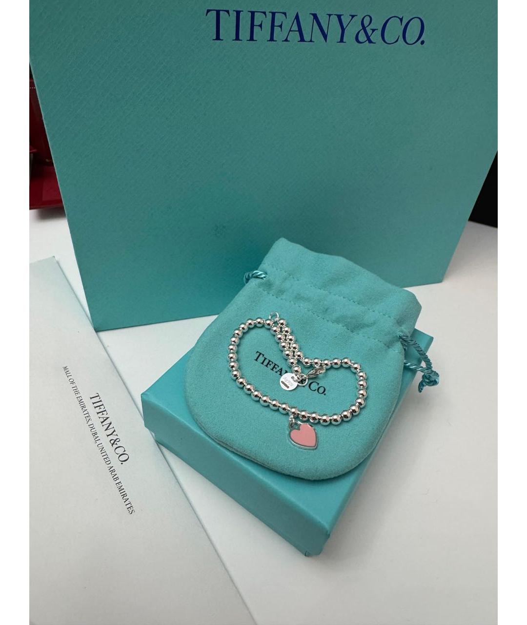 TIFFANY&CO Серебрянный серебряный браслет, фото 2