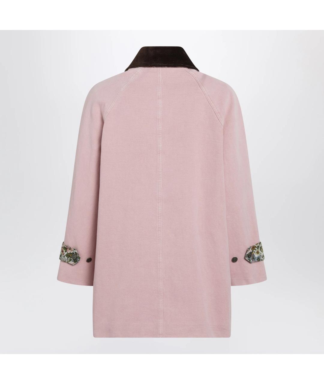 VALENTINO Розовая деним куртка, фото 2