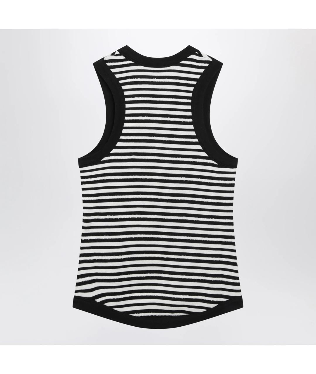 SAINT LAURENT Мульти хлопковая майка, фото 2