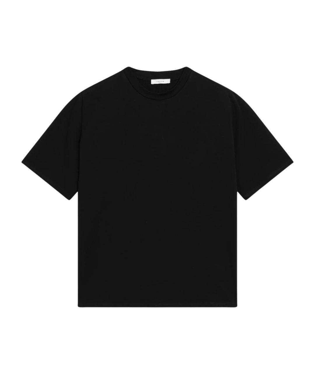THE ROW Черная хлопковая футболка, фото 1
