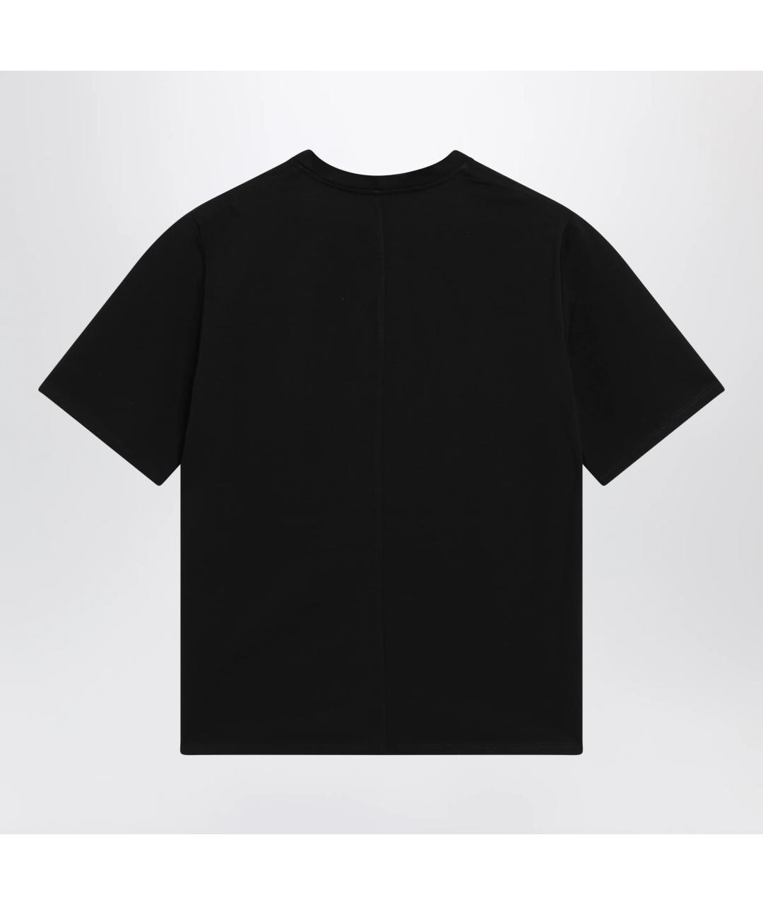 THE ROW Черная хлопковая футболка, фото 2