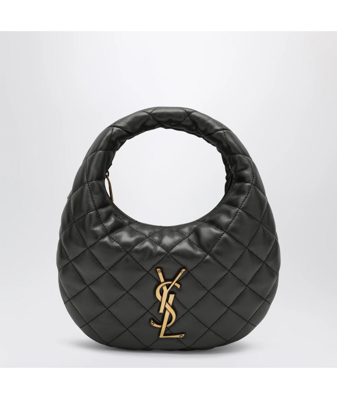 SAINT LAURENT Мульти кожаная сумка с короткими ручками, фото 3