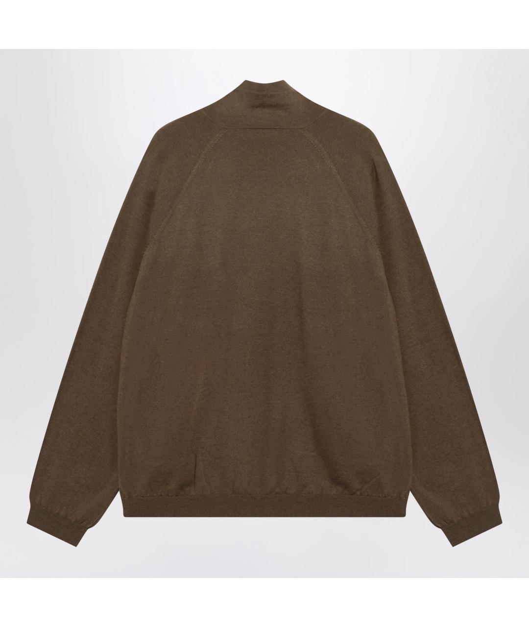 THE FRANKIE SHOP Коричневая шерстяная куртка, фото 2