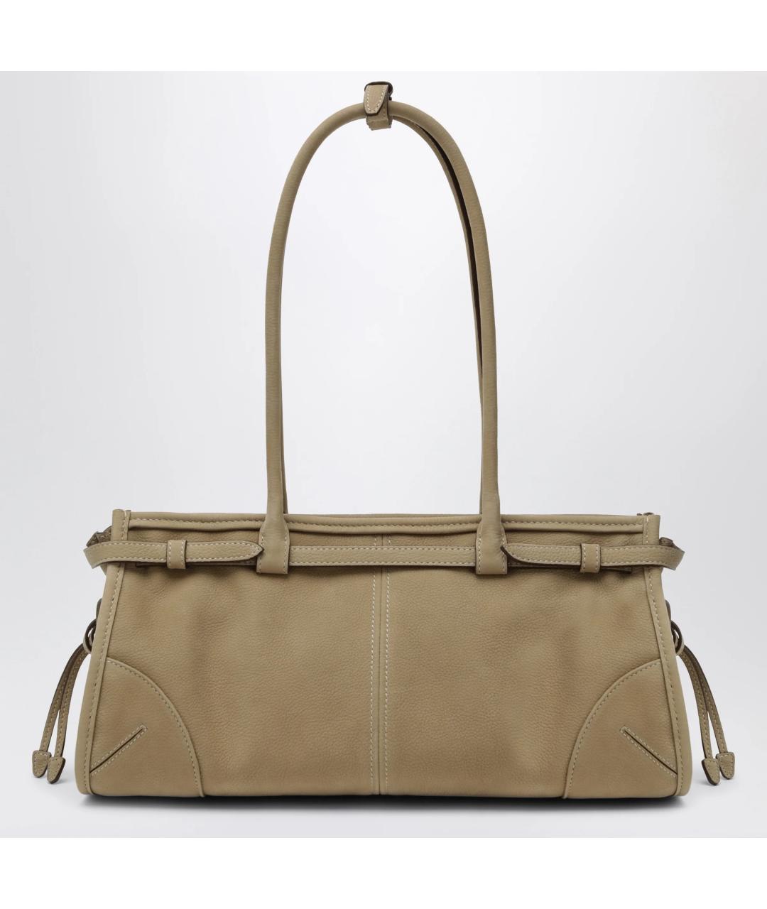 PRADA Коричневая кожаная сумка через плечо, фото 2