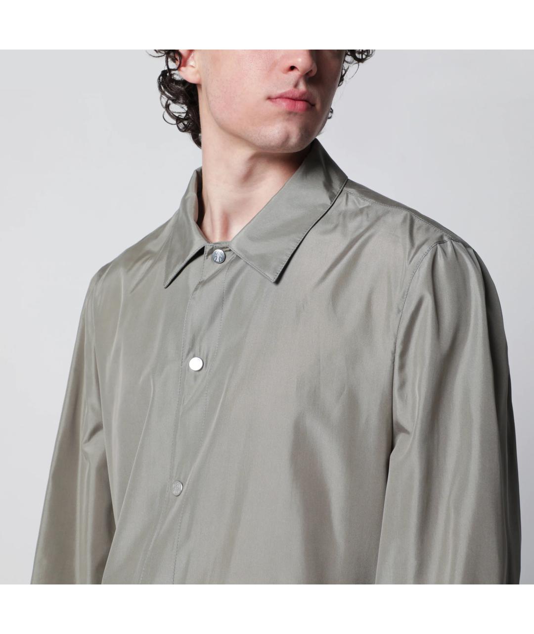 BRUNELLO CUCINELLI Зеленая шелковая куртка, фото 2