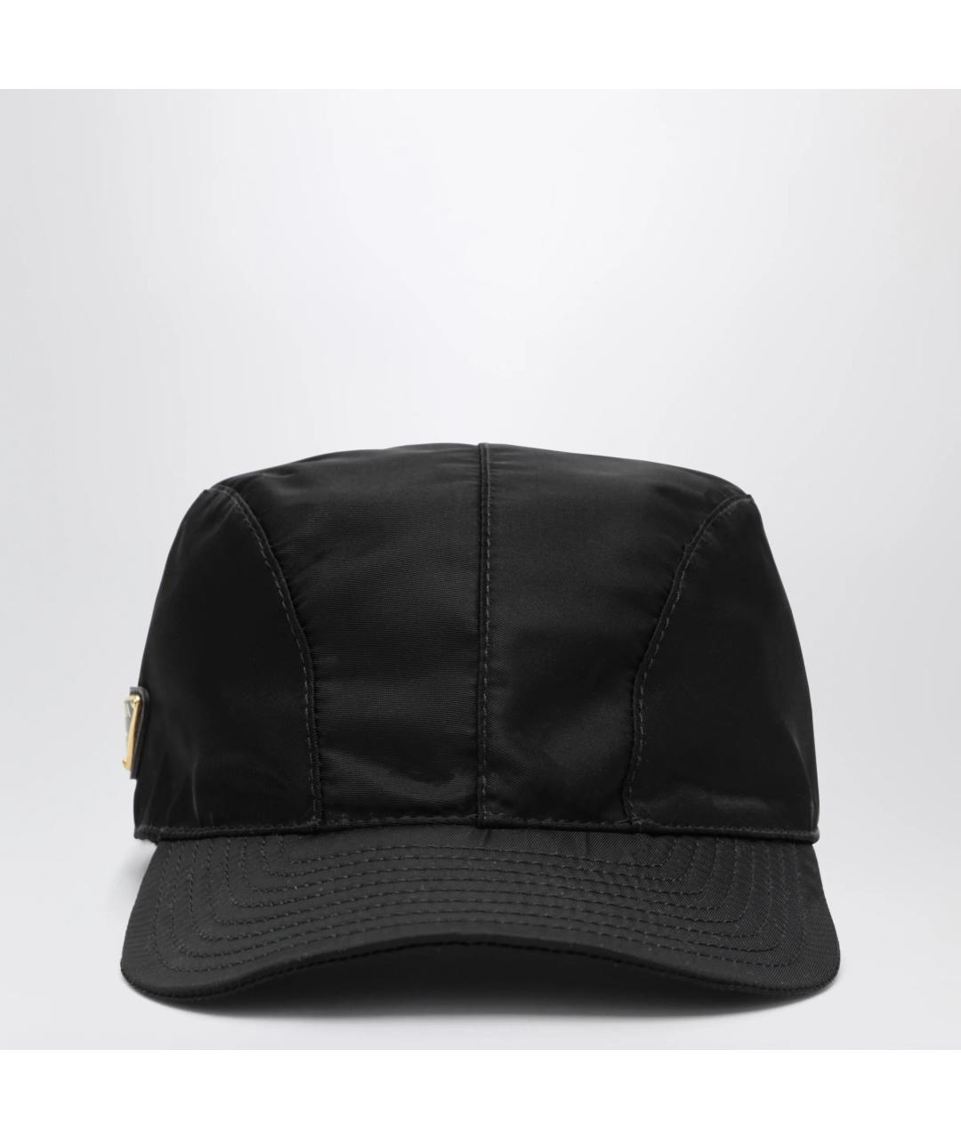 PRADA Черная кепка, фото 3