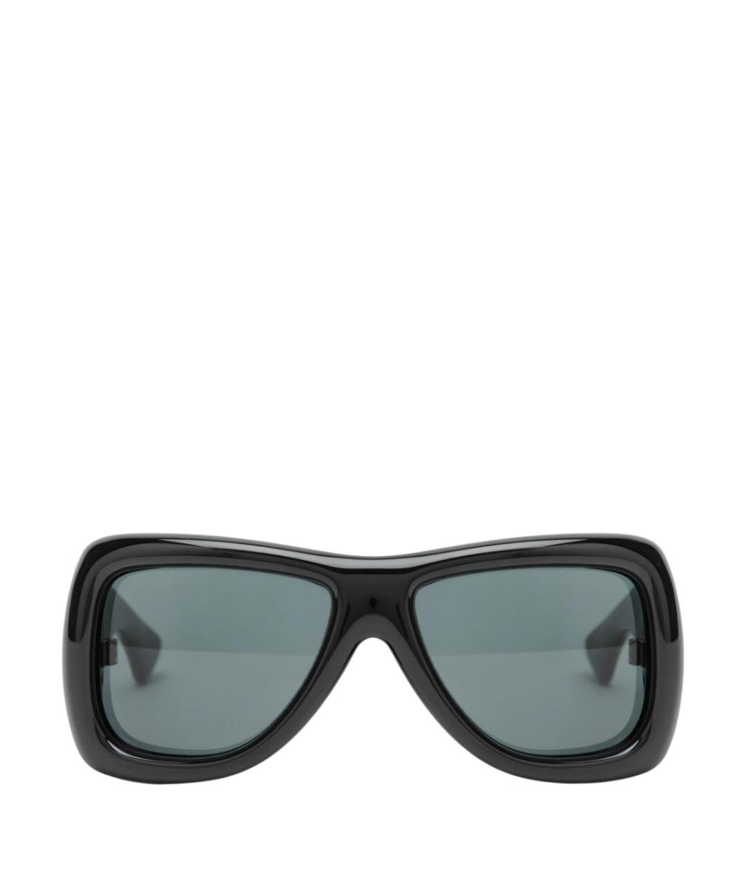 SAINT LAURENT Черные пластиковые солнцезащитные очки, фото 1