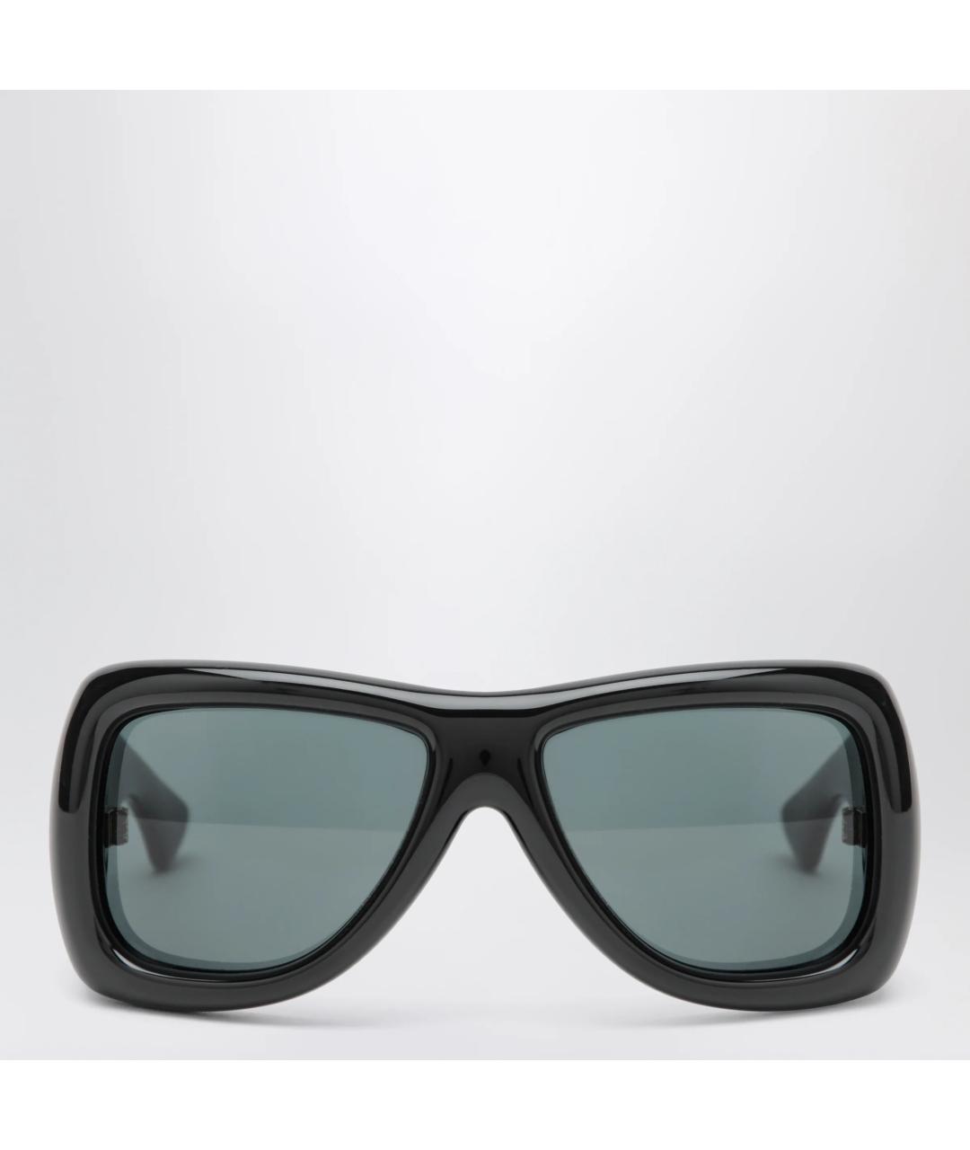 SAINT LAURENT Черные пластиковые солнцезащитные очки, фото 3