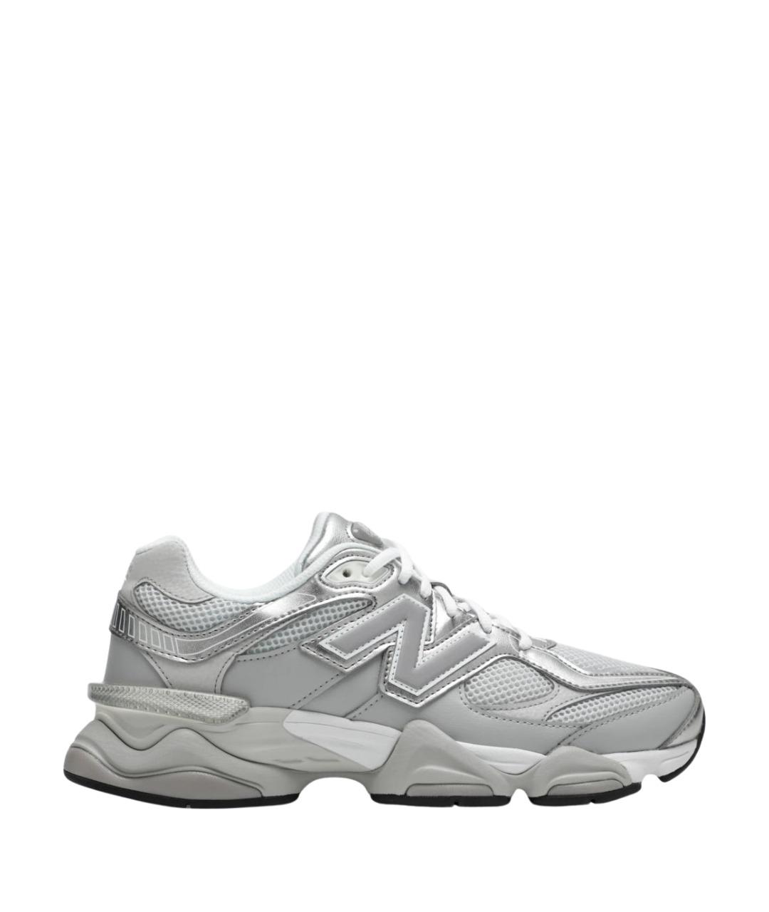 NEW BALANCE Серебряные кроссовки, фото 1