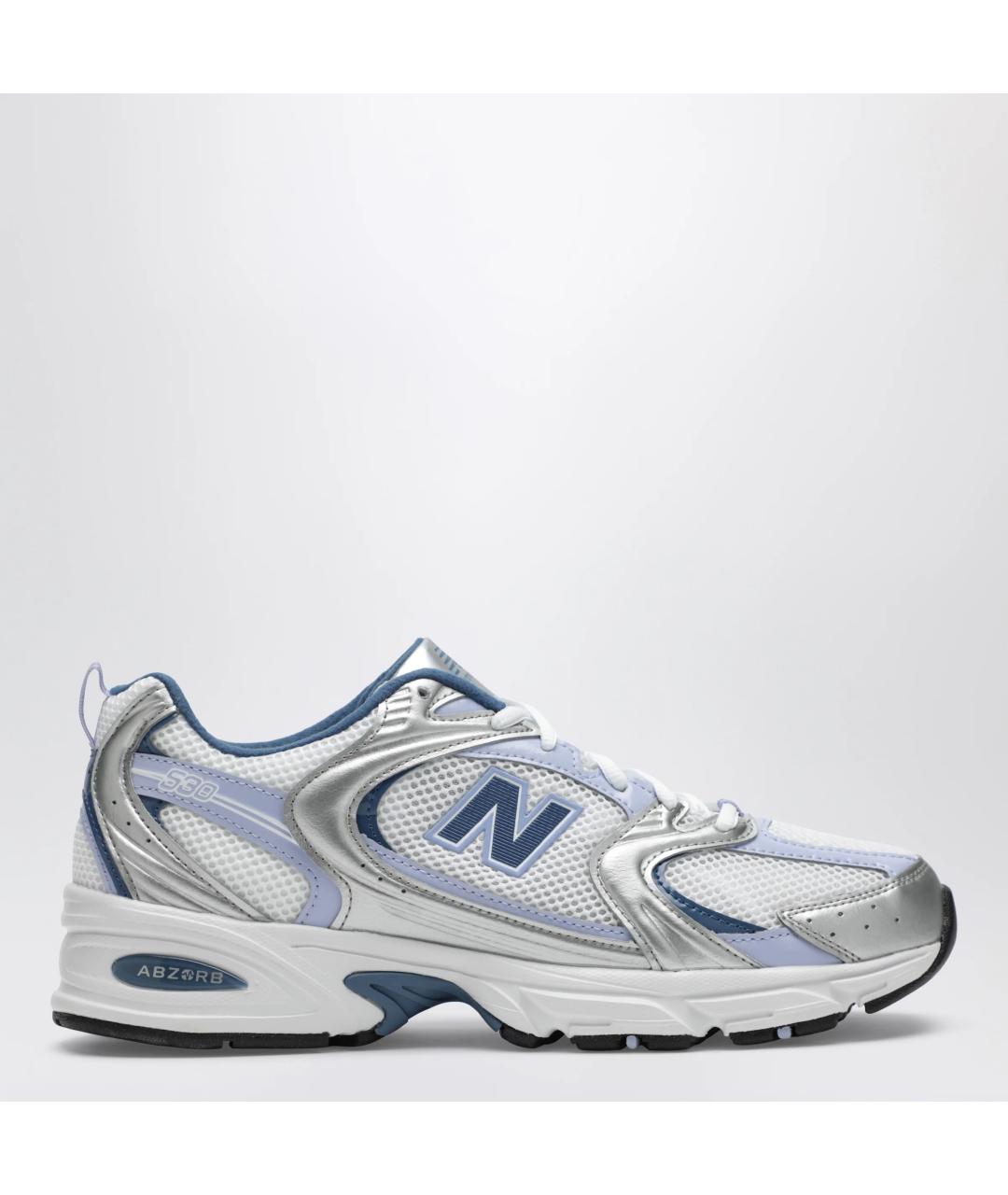 NEW BALANCE Серые низкие кроссовки / кеды, фото 3
