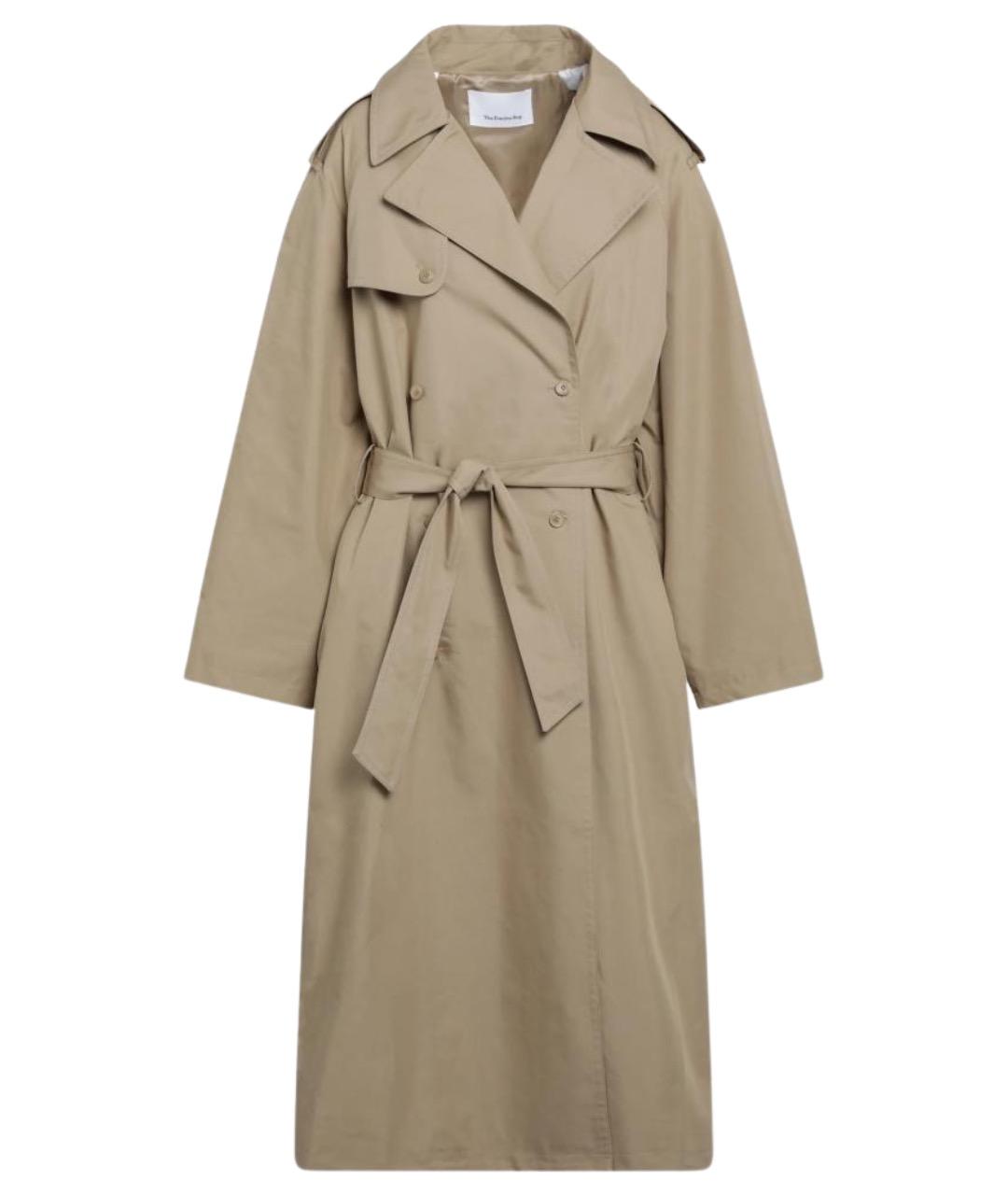 THE FRANKIE SHOP Коричневый хлопковый тренч/плащ, фото 1