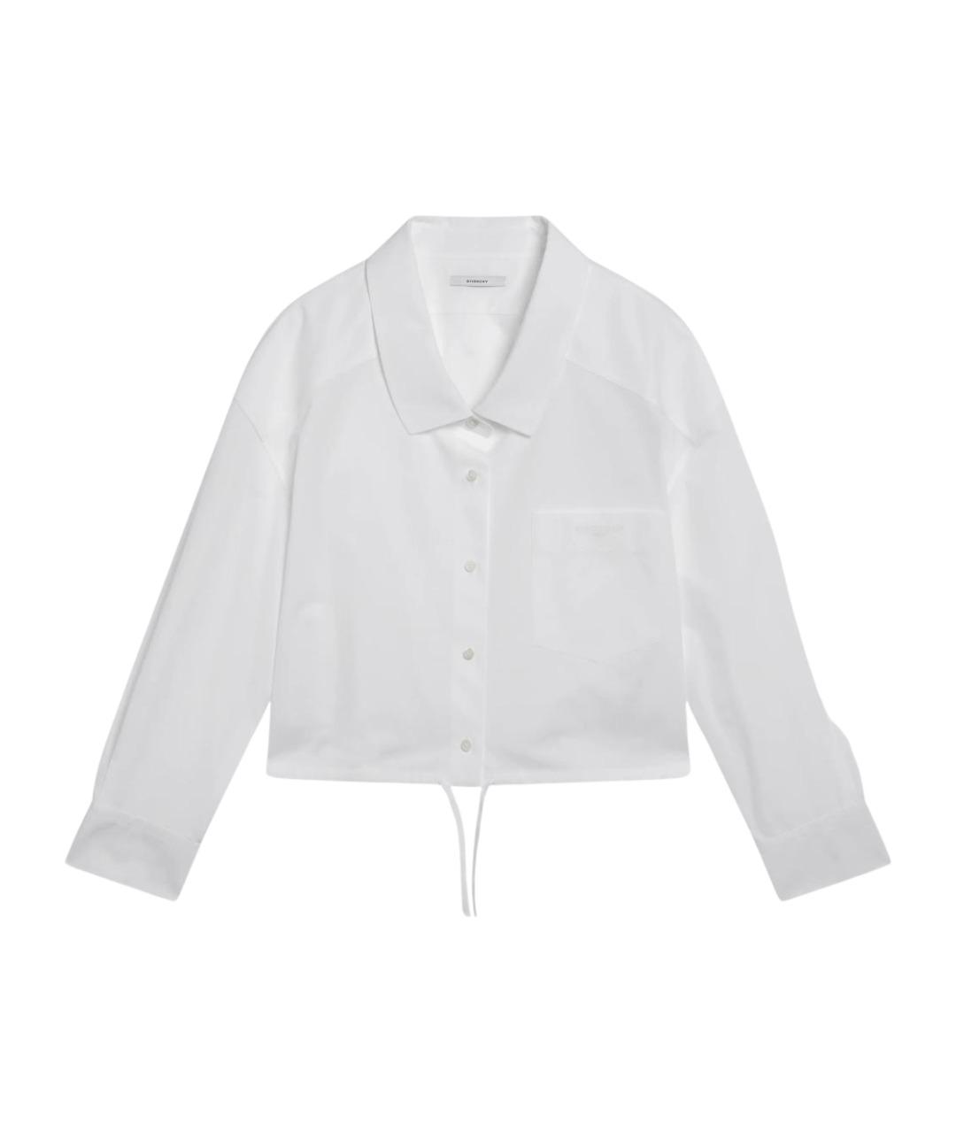 GIVENCHY Белая хлопковая рубашка, фото 1