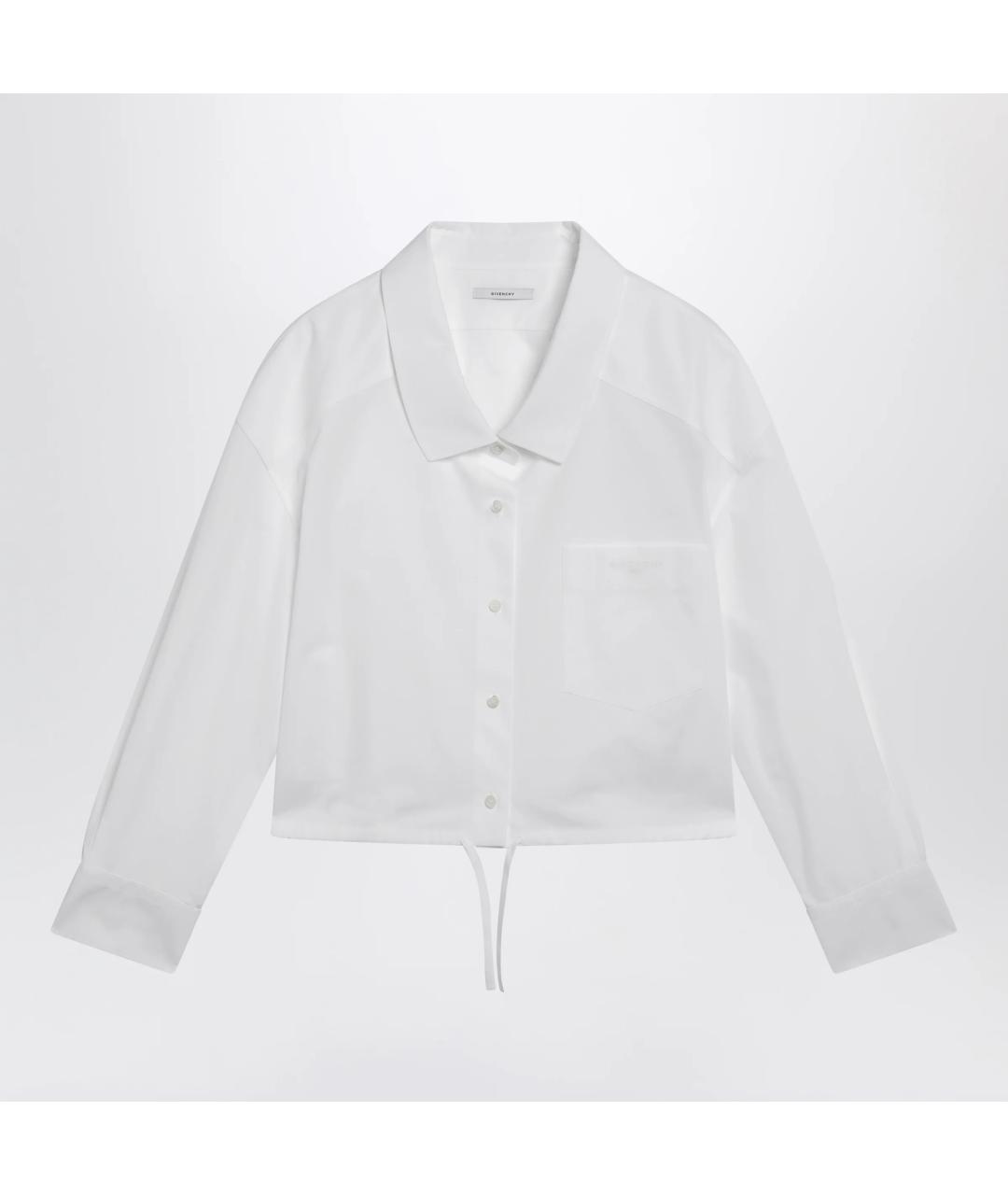 GIVENCHY Белая хлопковая рубашка, фото 3