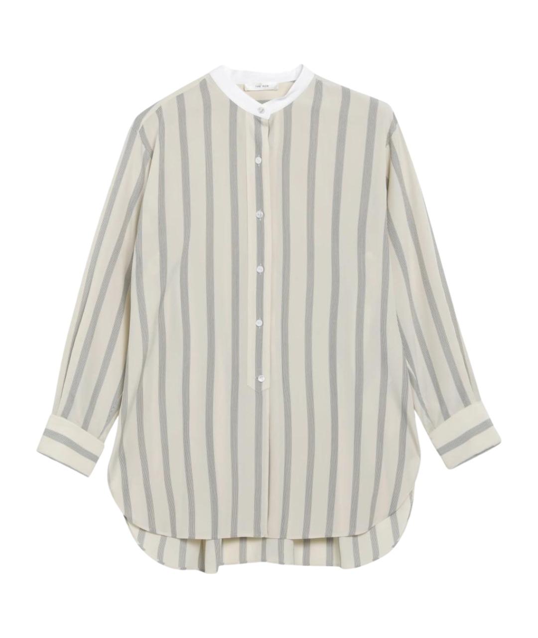 THE ROW Мульти шелковая рубашка, фото 1