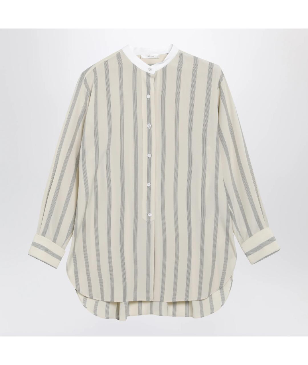 THE ROW Мульти шелковая рубашка, фото 3