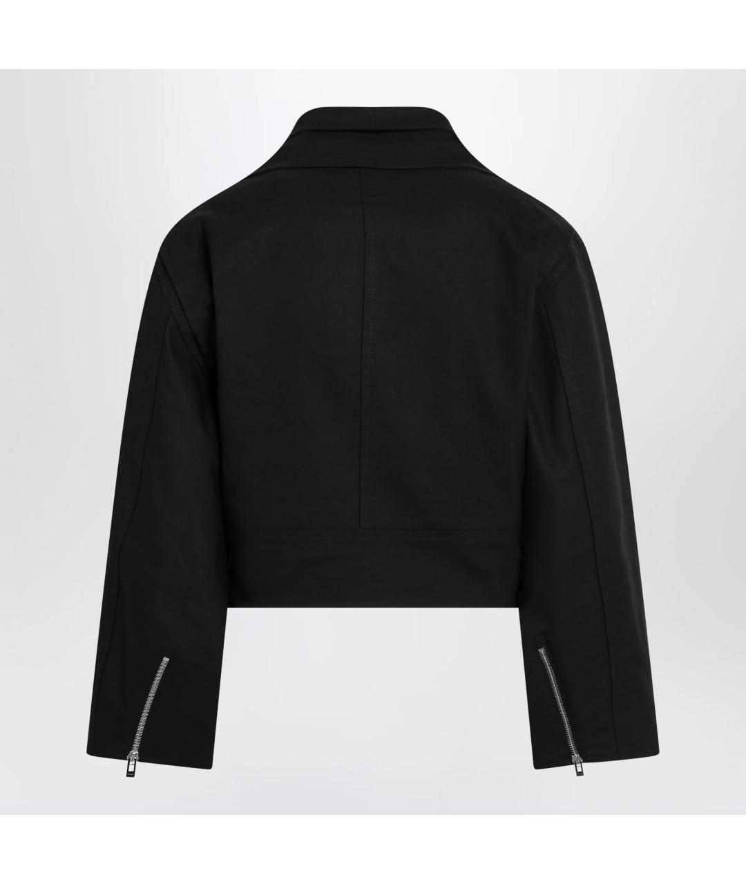 ALAIA Черная хлопковая куртка, фото 2