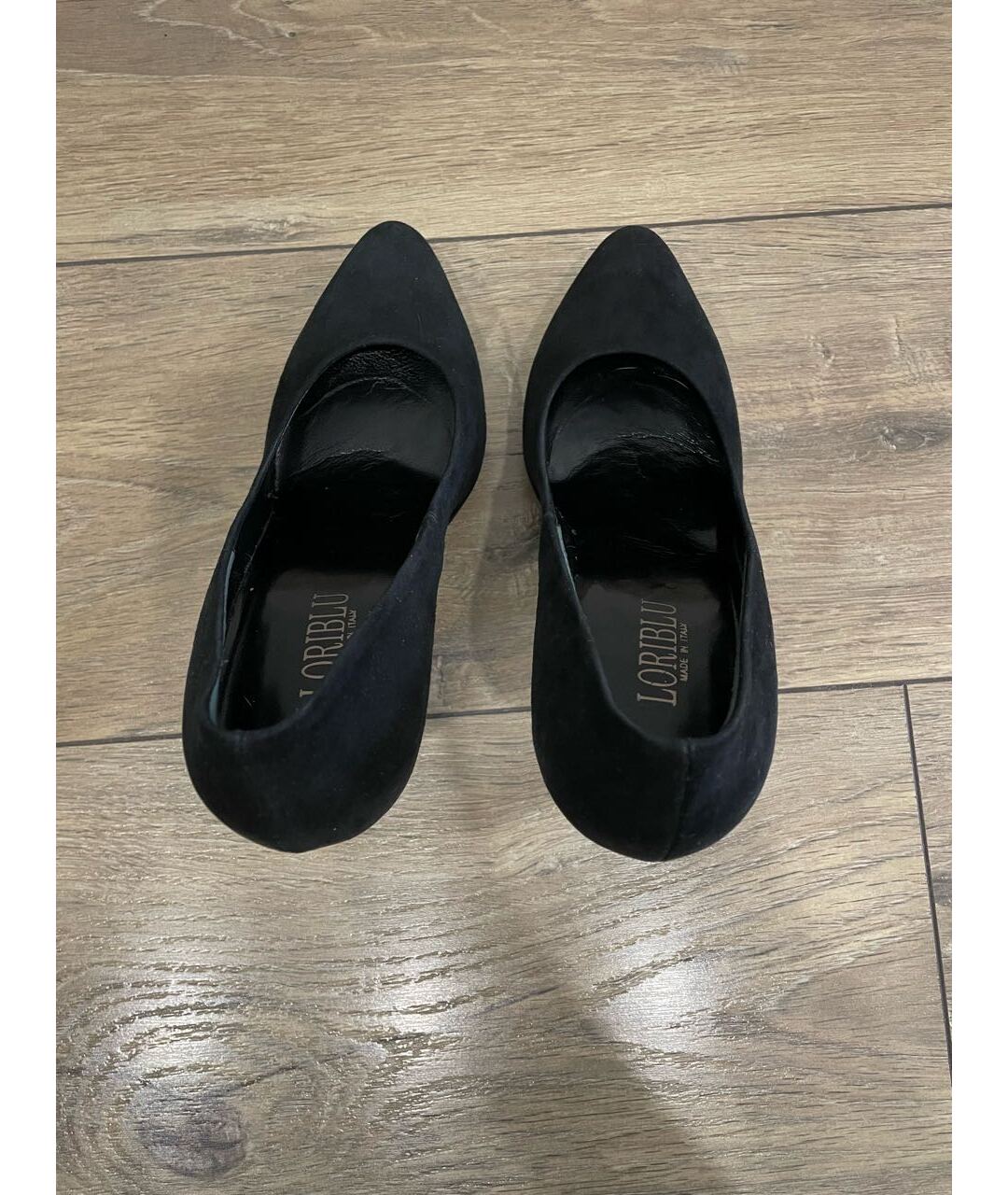 LORIBLU Черные замшевые туфли, фото 3