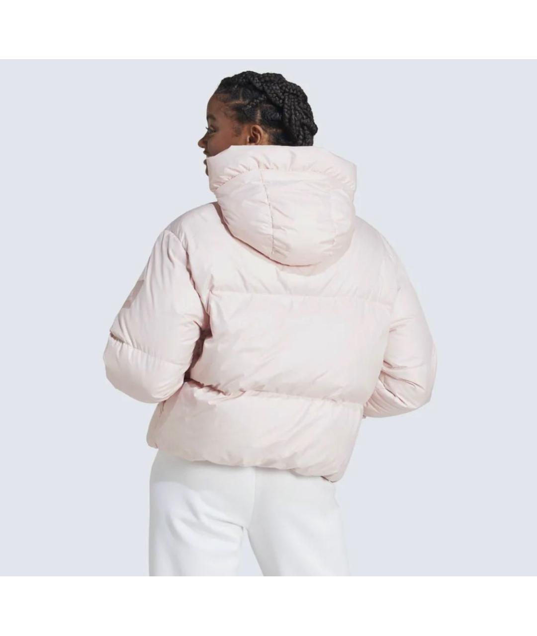 ADIDAS Розовая полиэстеровая куртка, фото 7