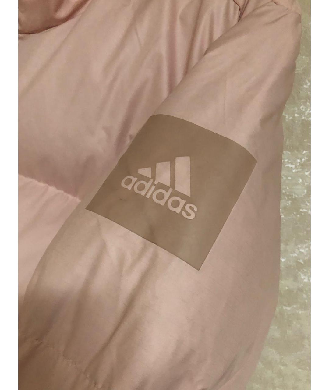 ADIDAS Розовая полиэстеровая куртка, фото 3
