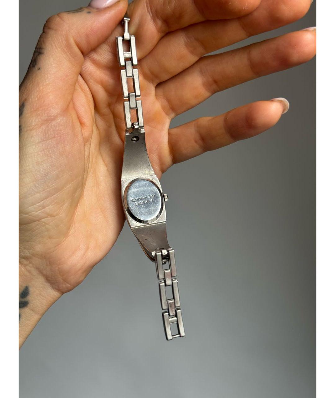 CHRISTIAN DIOR Серебряные с серебряным покрытием часы, фото 3