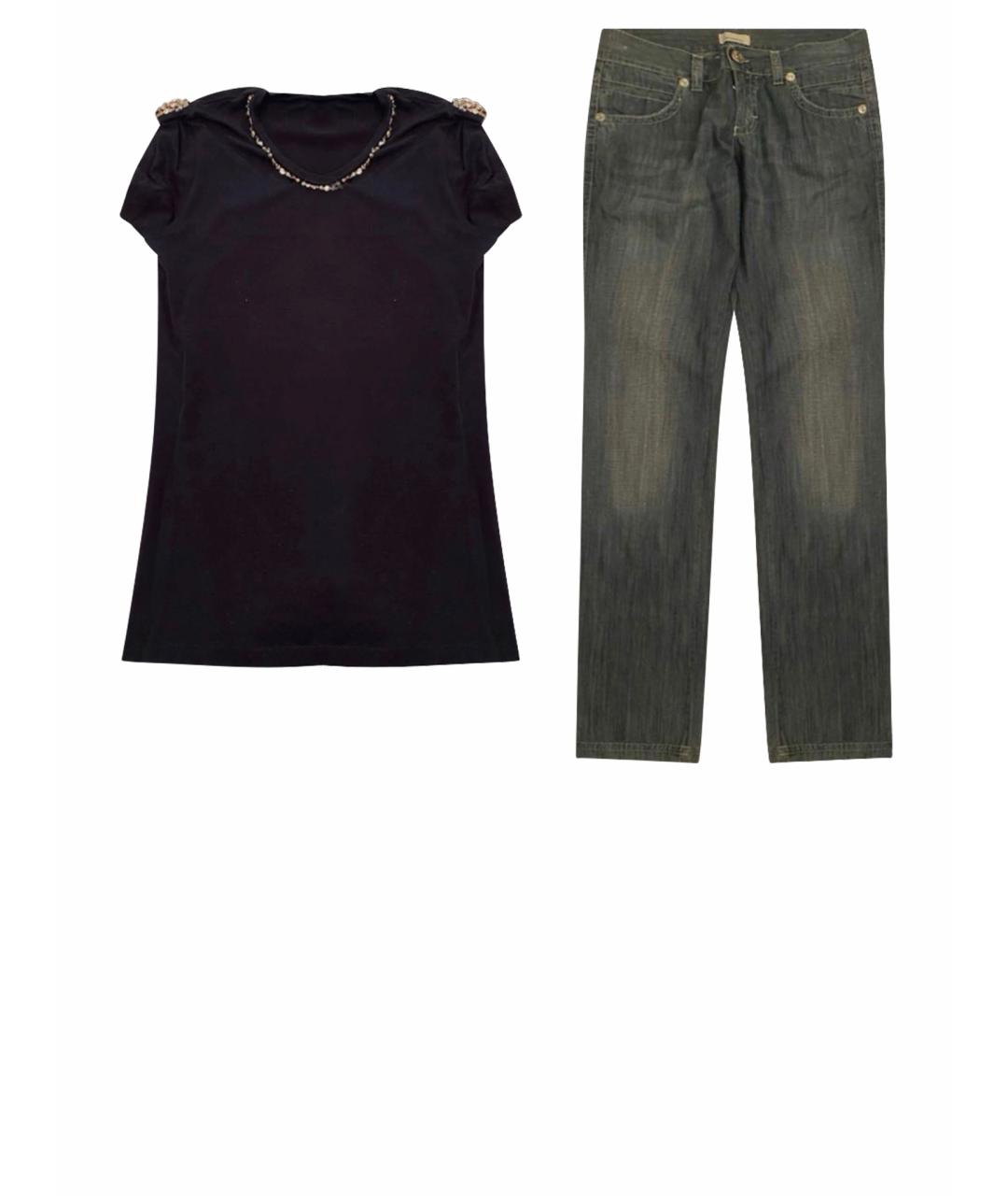 PINKO Черный костюм с брюками, фото 1