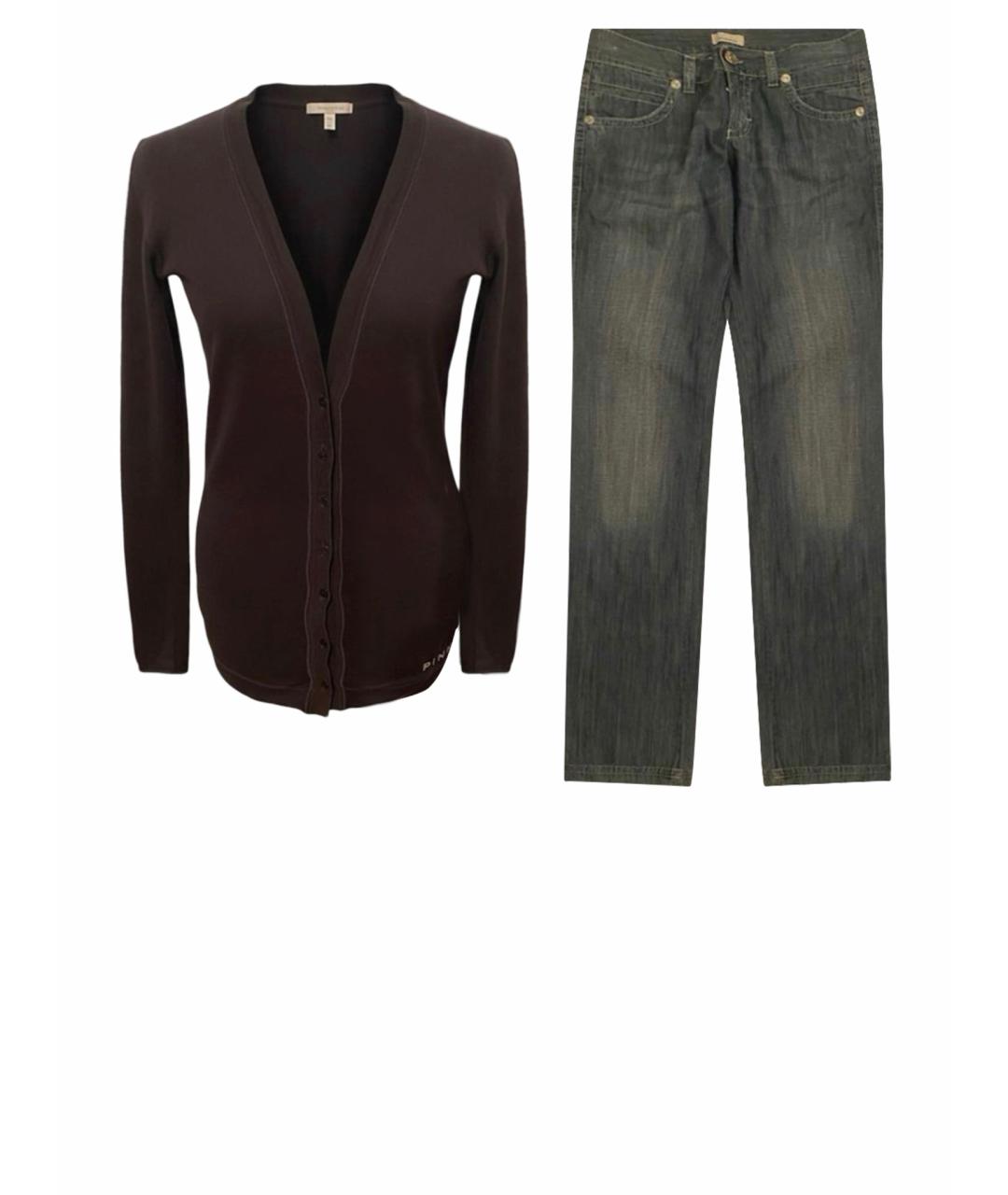 PINKO Черный костюм с брюками, фото 1