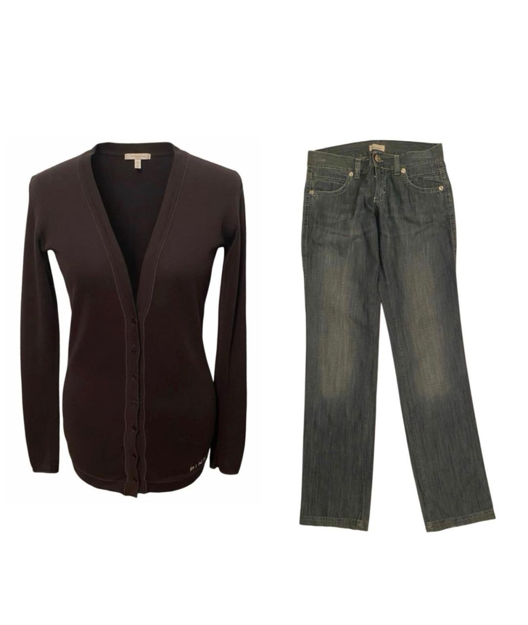 PINKO Черный костюм с брюками, фото 9