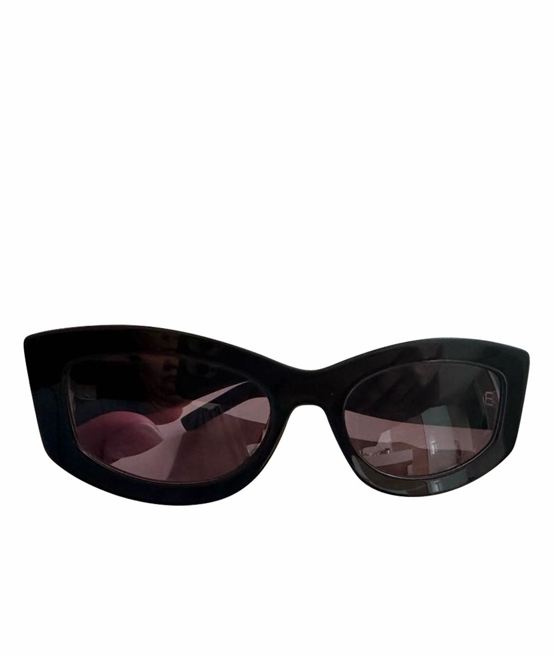 HUGO BOSS Черные пластиковые солнцезащитные очки, фото 1