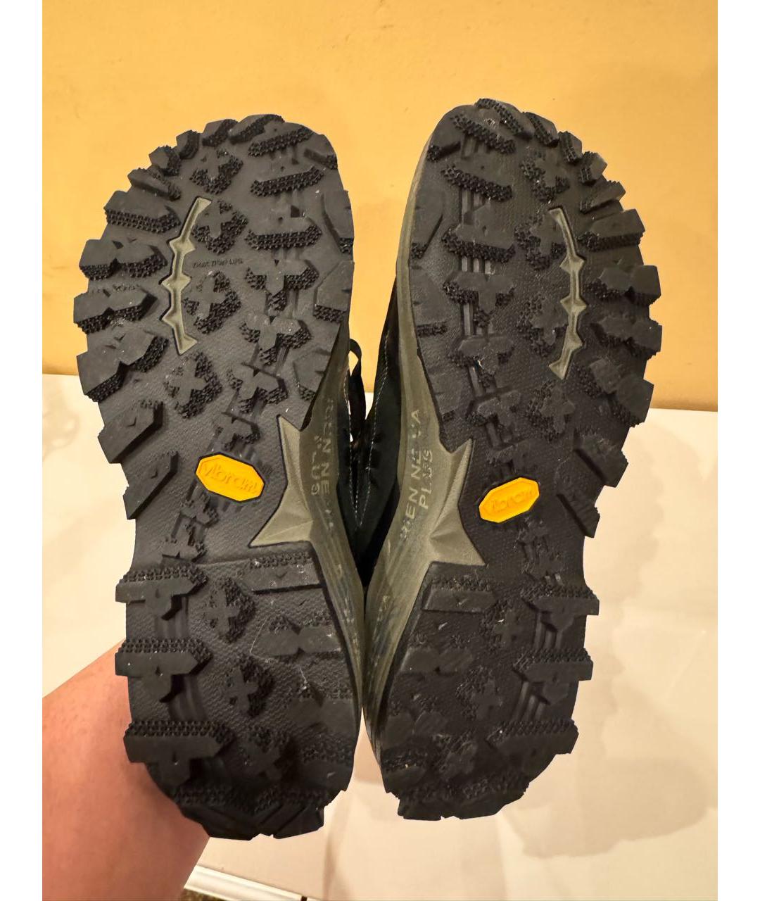 PREMIATA Зеленые текстильные низкие кроссовки / кеды, фото 5