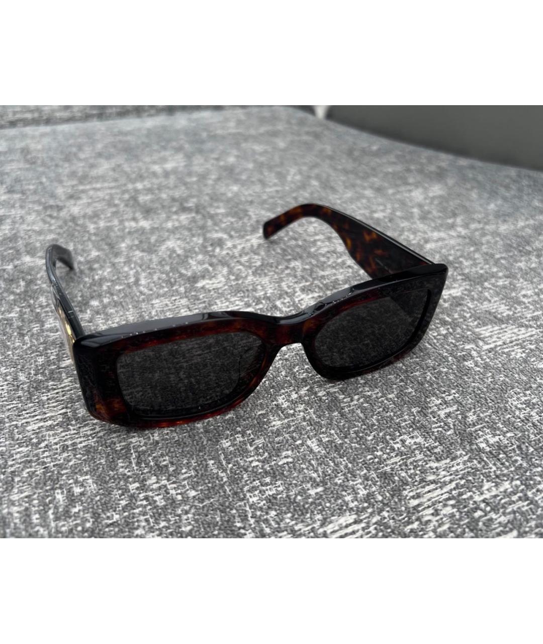 CELINE Мульти пластиковые солнцезащитные очки, фото 4