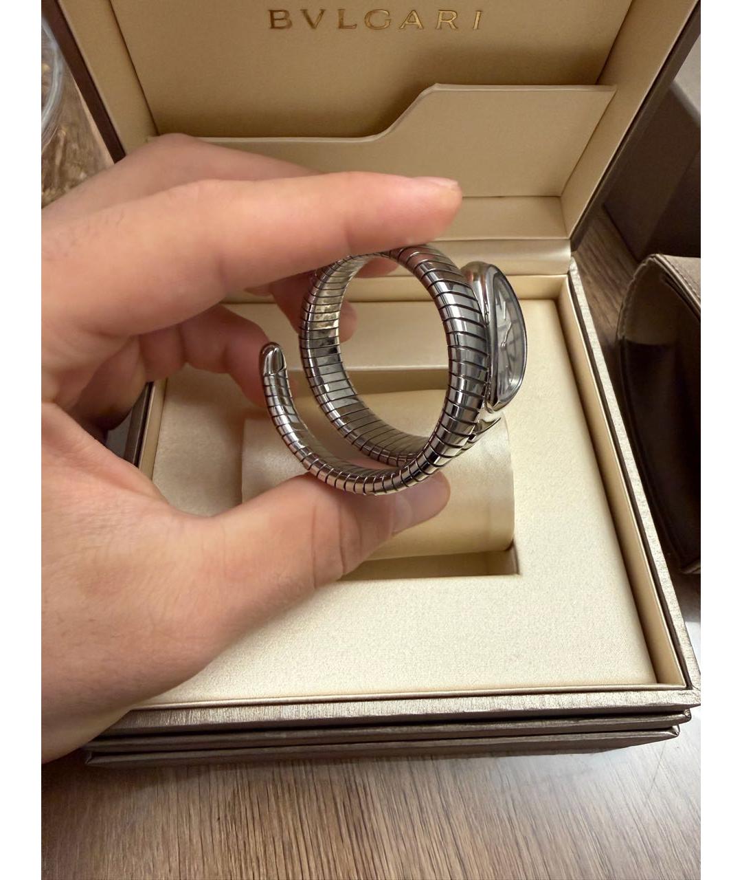 BVLGARI Серебряные часы, фото 3