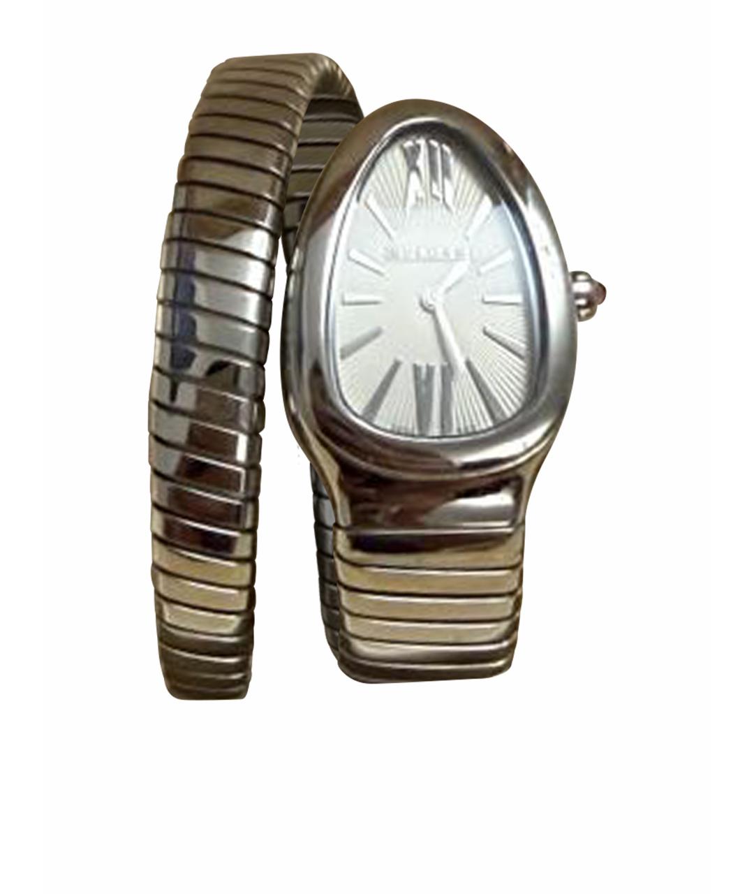 BVLGARI Серебряные часы, фото 1