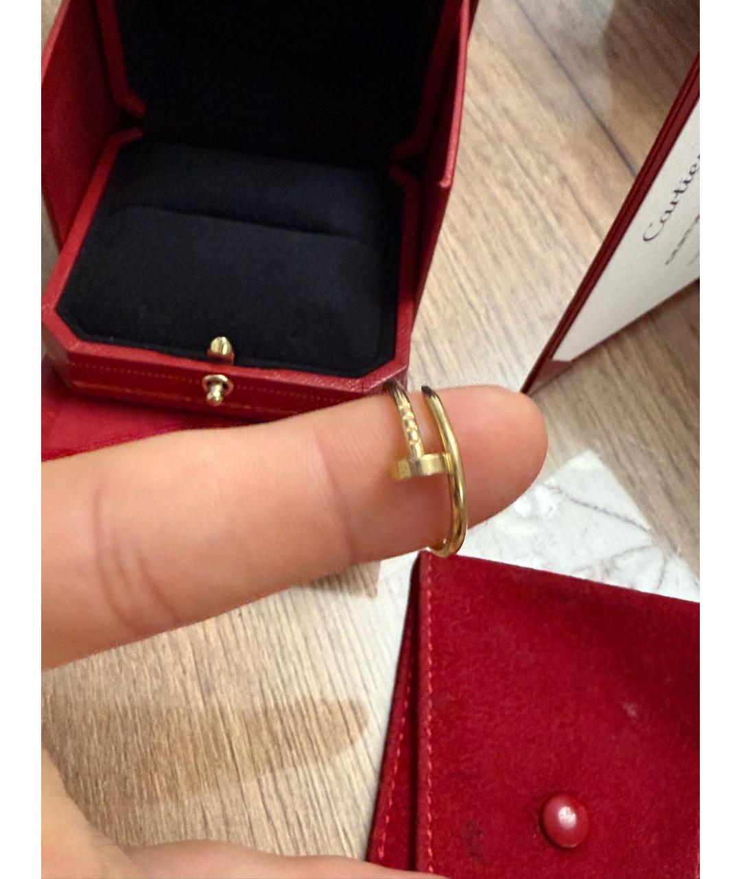 CARTIER Желтое кольцо из желтого золота, фото 4