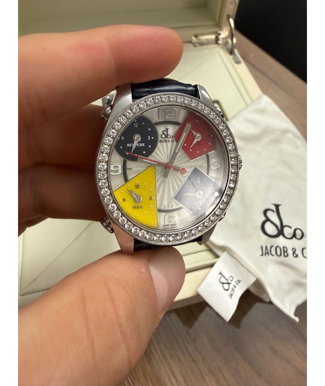 JACOB&CO Серебряные часы, фото 4