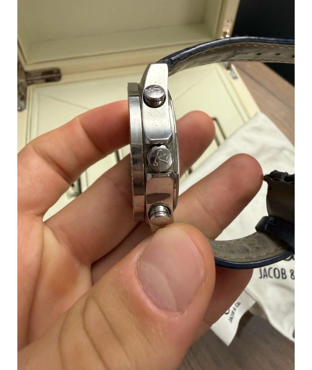 JACOB&CO Серебряные часы, фото 3