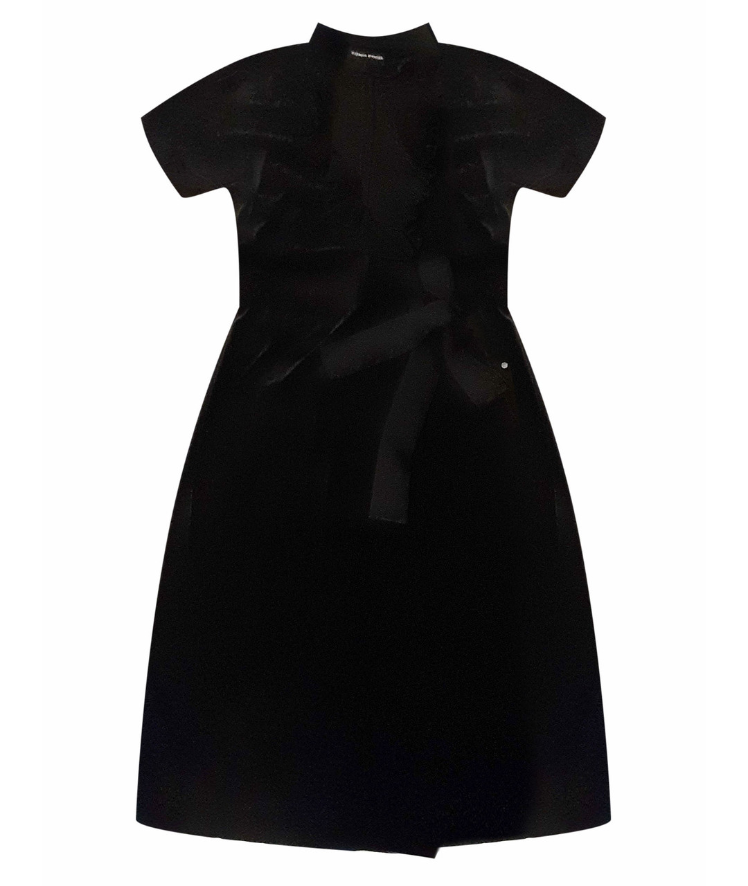 SONIA RYKIEL Черное хлопковое повседневное платье, фото 1