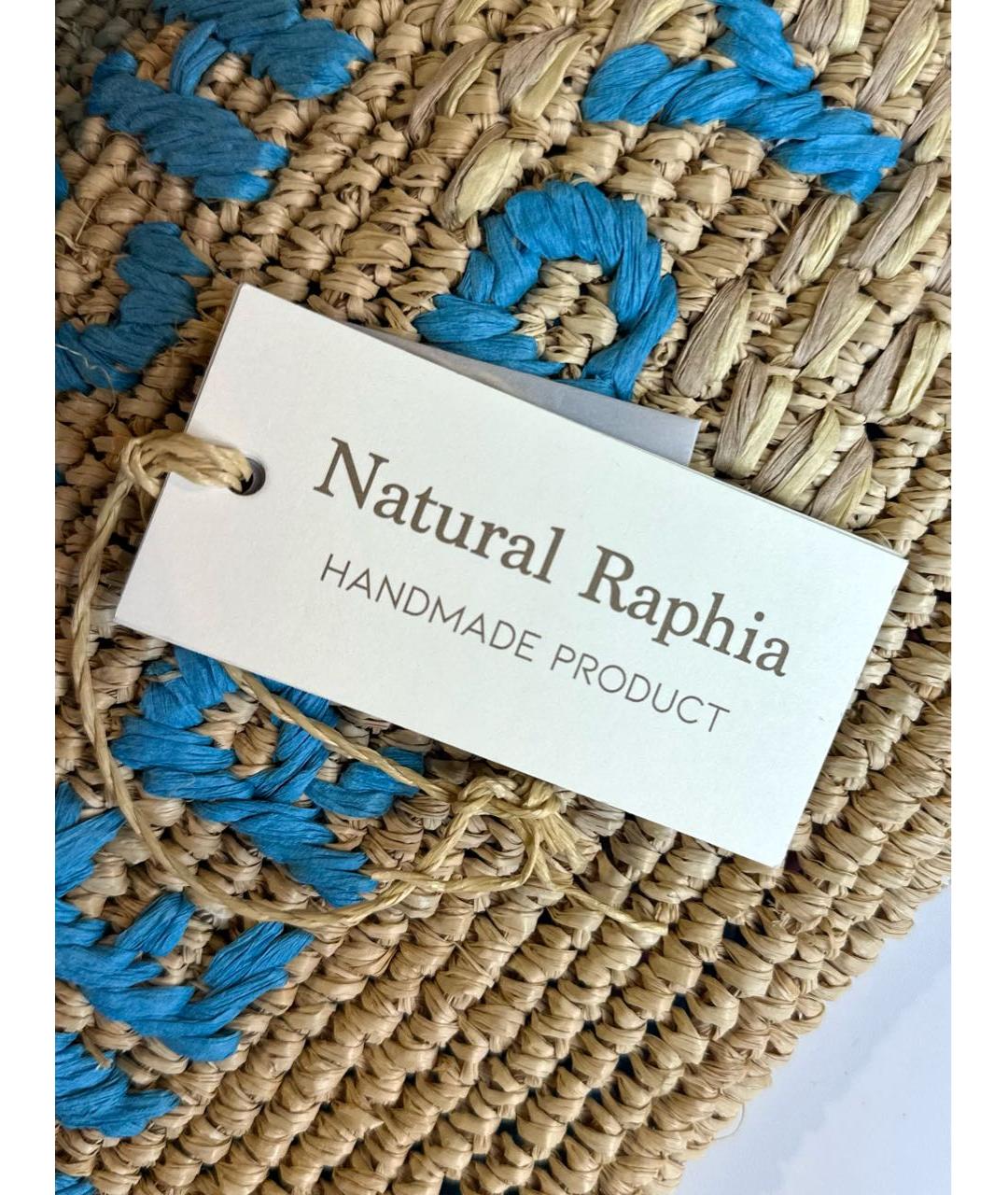 MC2 SAINT BARTH Бежевая пелетеная пляжная сумка, фото 5