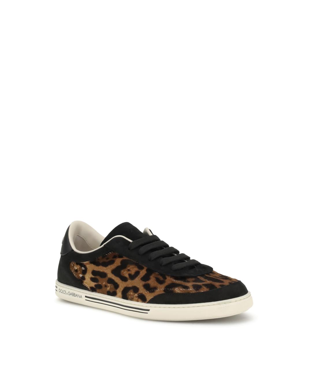 DOLCE&GABBANA Мульти кожаные низкие кроссовки / кеды, фото 2