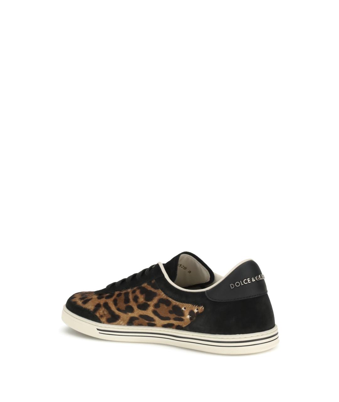 DOLCE&GABBANA Мульти кожаные низкие кроссовки / кеды, фото 3