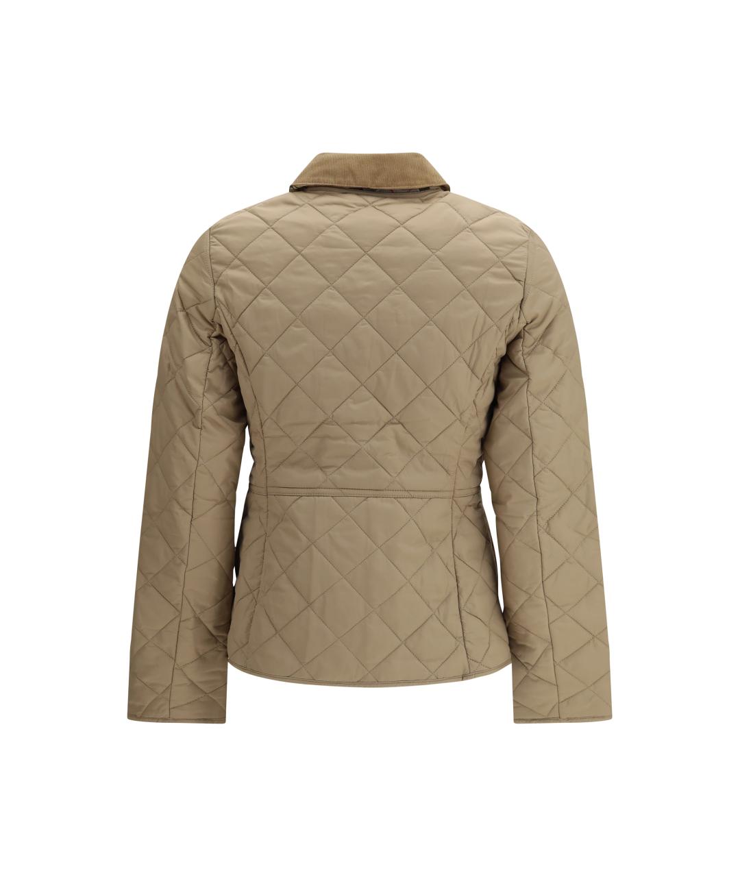 BARBOUR Бежевая полиэстеровая куртка, фото 2