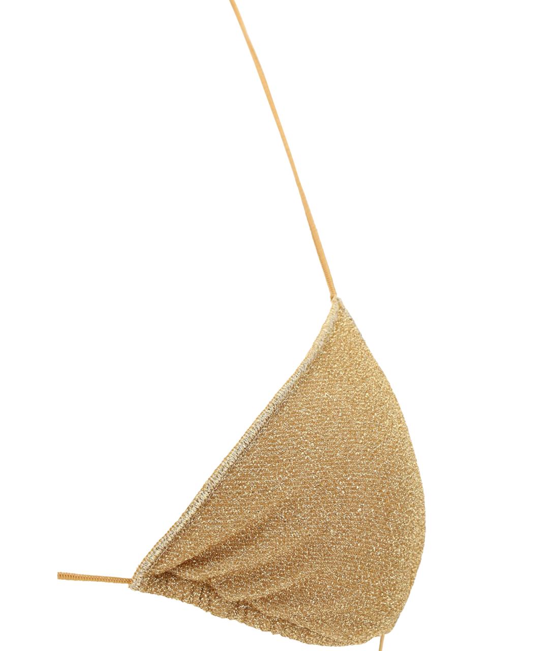 OSEREE Золотой полиамидовый купальник, фото 3