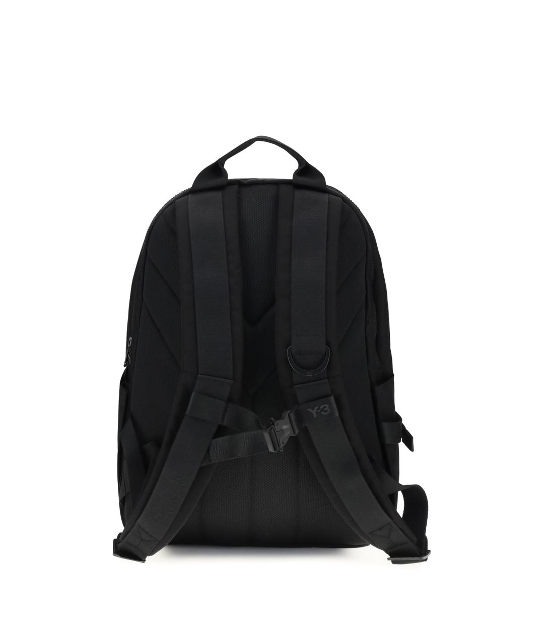 Y-3 Черный тканевый рюкзак, фото 2
