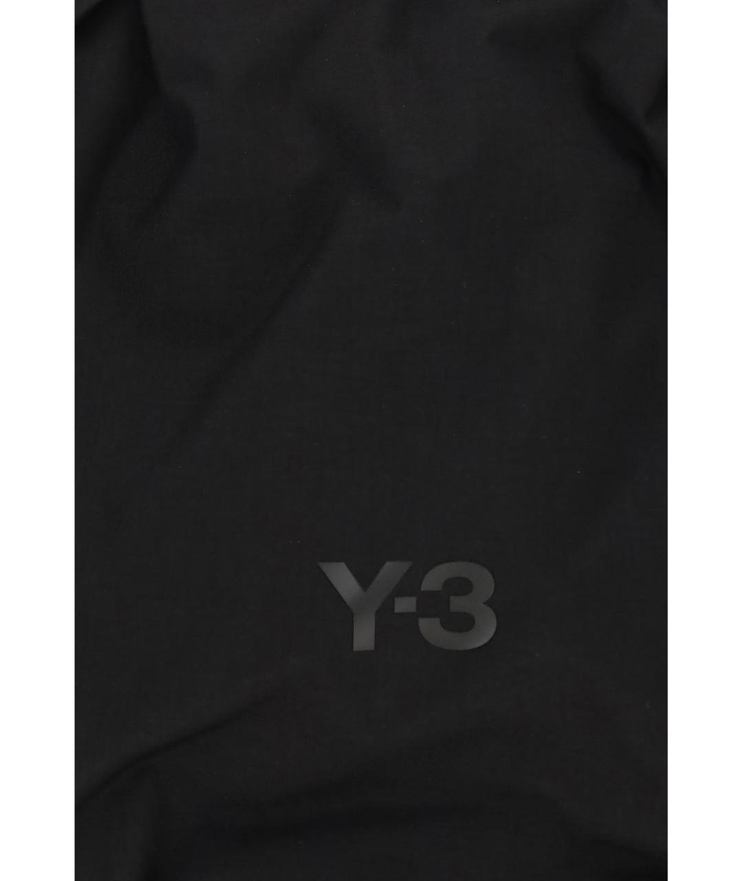 Y-3 Черный тканевый рюкзак, фото 3