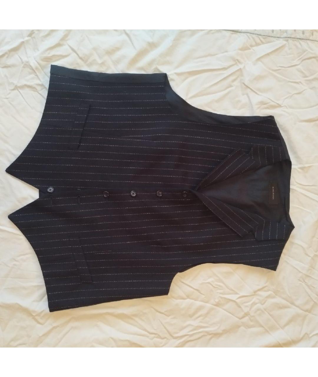 NINA RICCI Черный костюм-тройка, фото 2